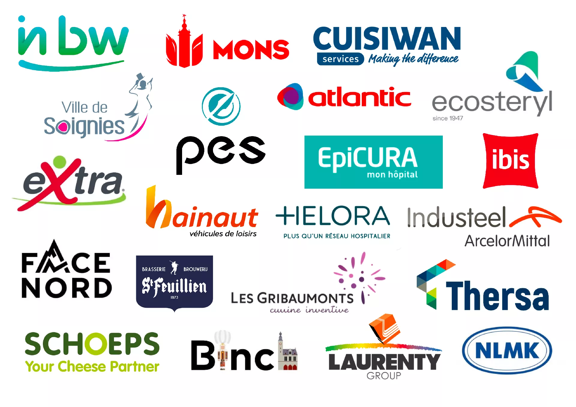 Logos des partenaires et clients Frigo Maintenance